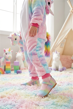 Nubebe Rainbow Kız Çocuk Babet Rainbow