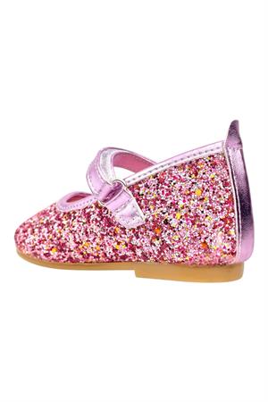 Nubebe Taşlı Babet Pembe