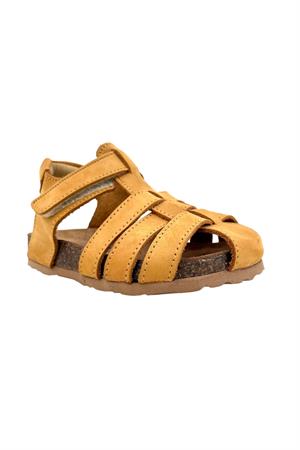 Örgülü Mantar Taban Erkek Sandalet Cat Nubuk