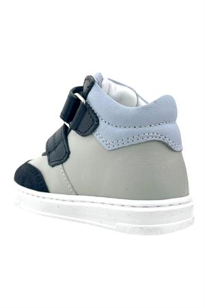 Ottoman Erkek Bebek İlk Adım Ayakkabısı Lacivert-Gri