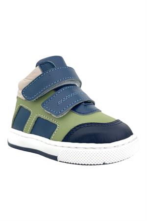 Ottoman Erkek Bebek İlk Adım Ayakkabısı Kot-Yeşil