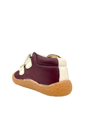 Runner Ultra Soft Taban Rahat Casual Ayakkabı Bordo-Krem