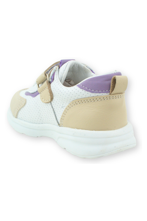Sneaker Kız Çocuk Ayakkabısı Bej-Pembe