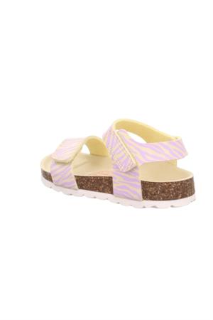 Superfit Çocuk Mantar Taban Sandalet Sarı