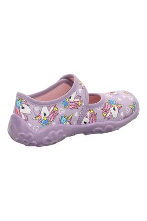 Superfit Çocuk Unicorn Ev Ayakkabısı Lila
