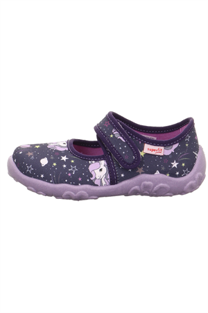 Superfit Çocuk Unicorn Ev Ayakkabısı Mor