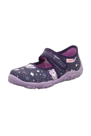 Superfit Çocuk Unicorn Ev Ayakkabısı Mor