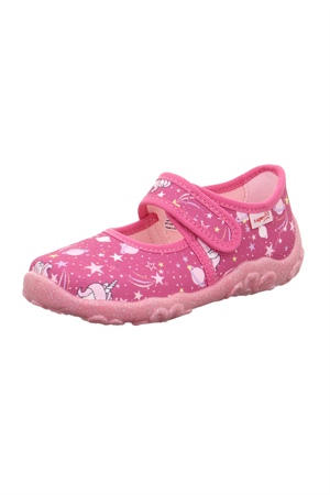 Superfit Çocuk Unicorn Ev Ayakkabısı Pembe
