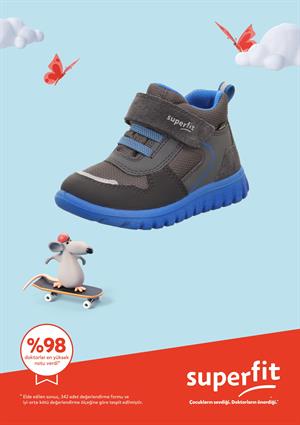 Superfit Erkek Hafif ve Kaydırmaz Taban Goretex Füme