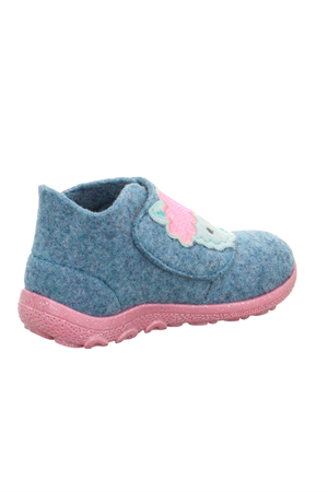 Superfit Happy Octi Keçe Panduf Mavi-Pembe