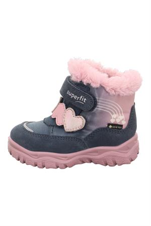 Superfit Husky+ Goretex Kız Bebek Kar Botu Mavi