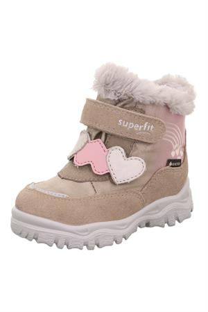 Superfit Husky+ Goretex Kız Bebek Kar Botu Bej