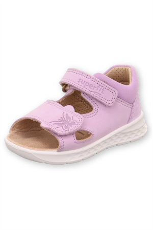 Superfit Kelebek Deri İlk Adım Sandalet Lila