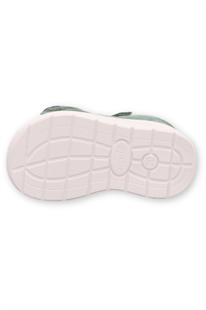 Superfit Lagoon Kurbağa Deri İlk Adım Sandalet Petrol Yeşili