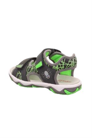 Superfit Paint Çocuk Deri Sandalet Siyah