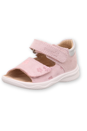 Superfit Papatya Deri İlk Adım Sandalet Pudra