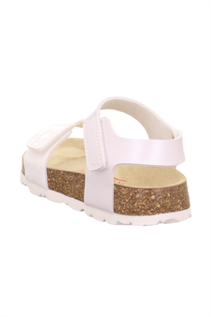 Superfit Renkli Mantar Taban Sandalet Sedef