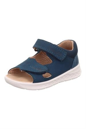 Superfit Shark Deri İlk Adım Sandalet Lacivert