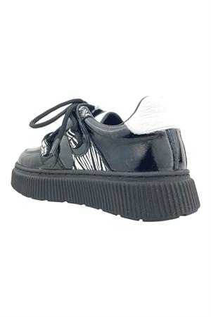 Vermont Kız Çocuk Okul Ayakkabısı Siyah Rugan