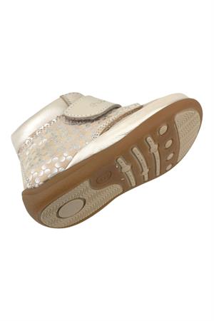 Yarı Ortopedik Bilekli Kız İlkadım Ayakkabısı Krem