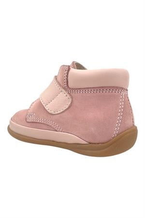 Yarı Ortopedik Bilekli Kız İlkadım Ayakkabısı Pudra