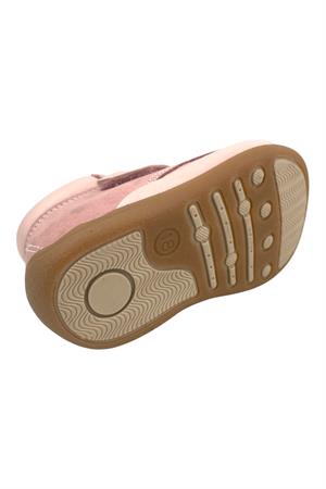 Yarı Ortopedik Bilekli Kız İlkadım Ayakkabısı Pudra