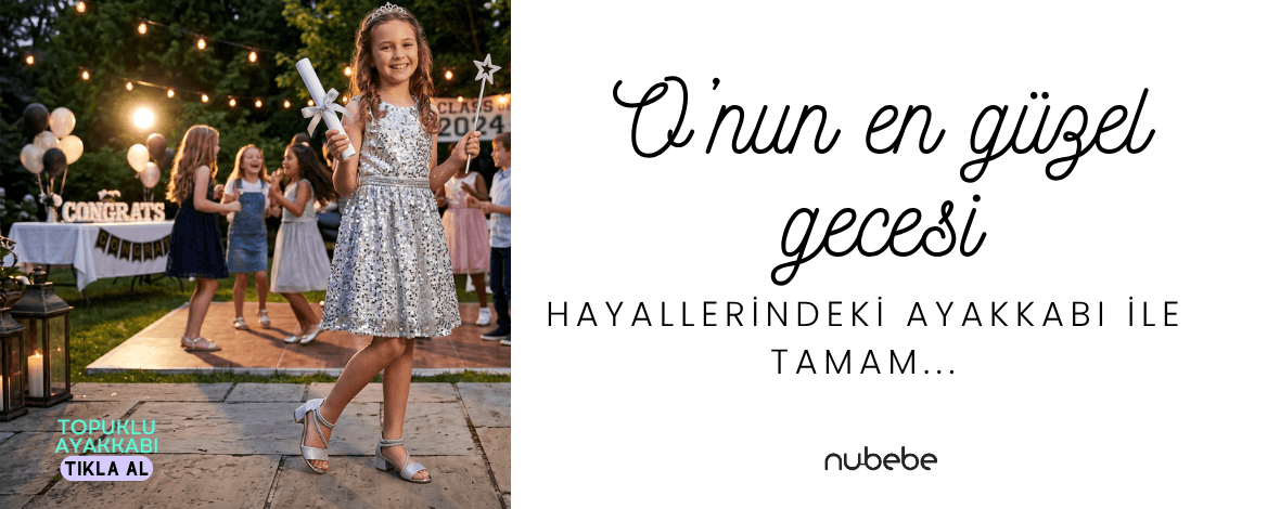 Topuklu Çocuk Ayakkabısı