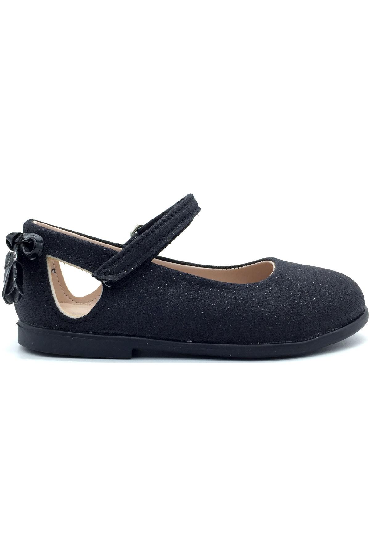 Arkadan Fiyonklu Çocuk Babeti Siyah Sim