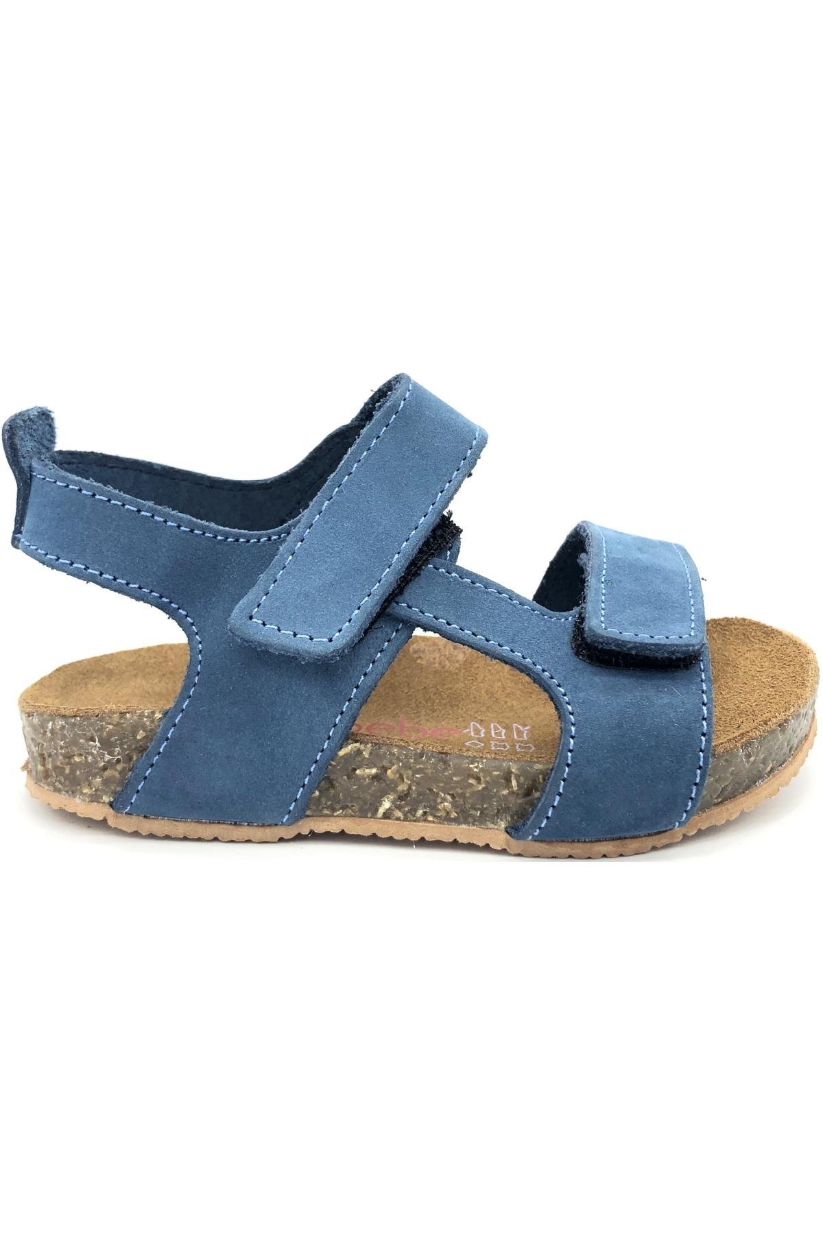 Ayarlanabilir Cırtlı Mantar Taban Sandalet Kot