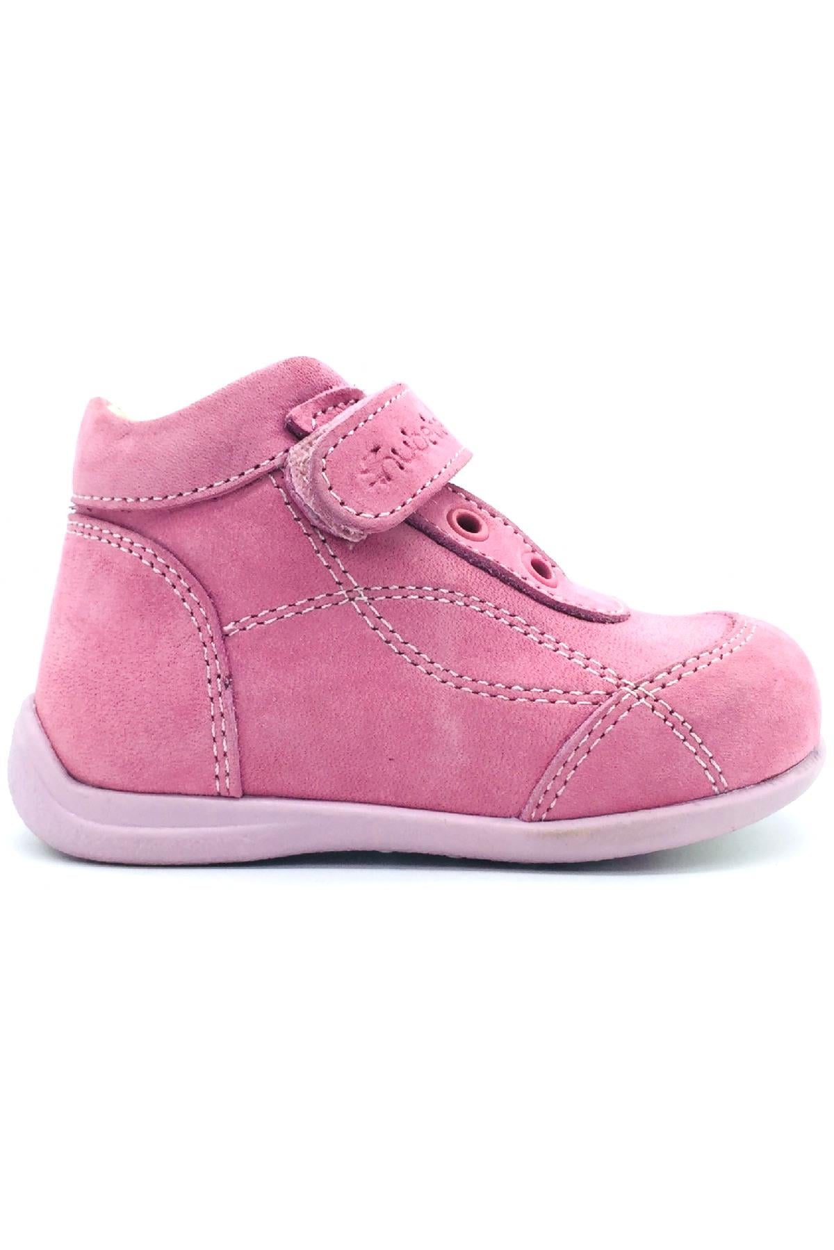 Bilekli ve Ortopedik Kız Çocuk Botu Pembe