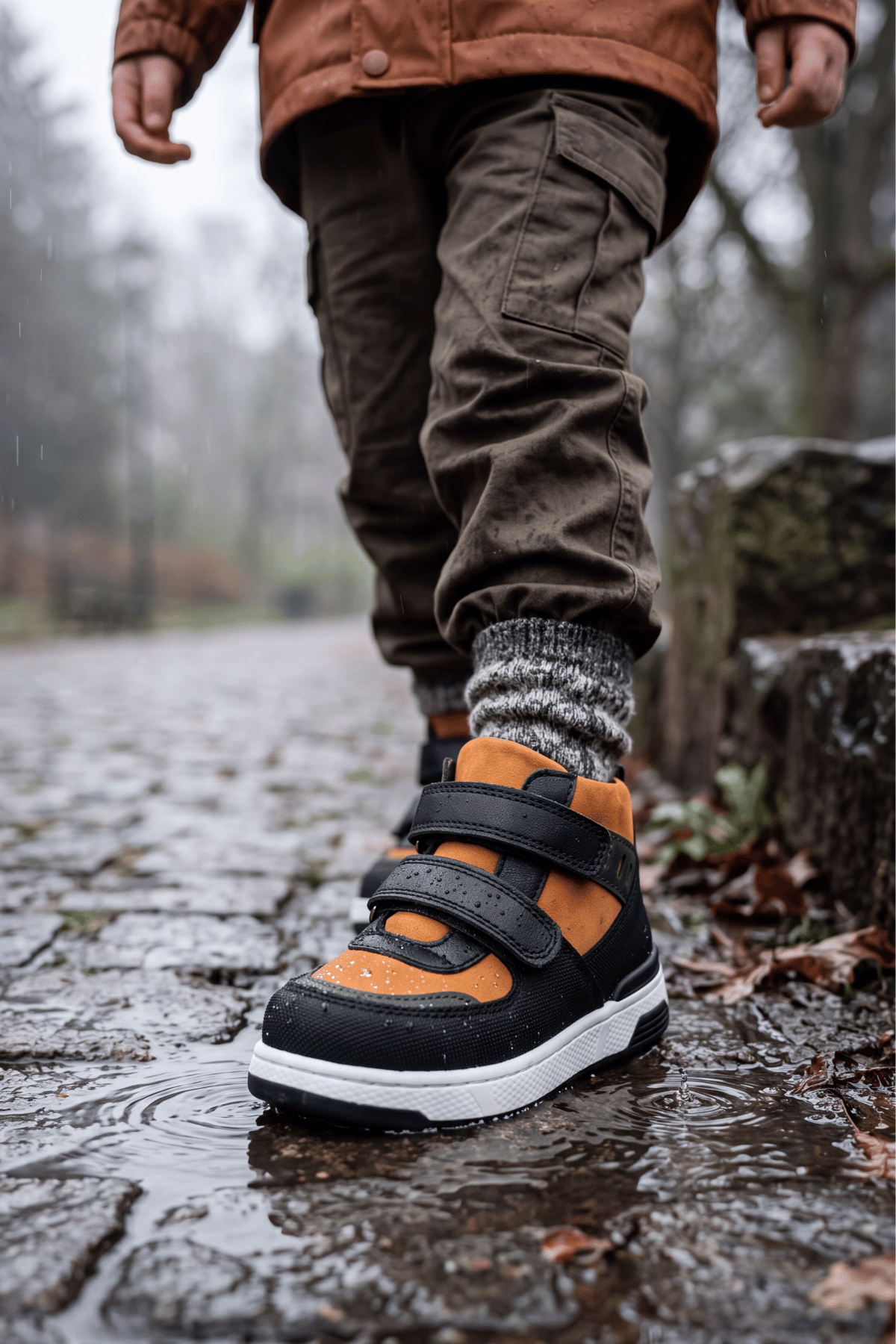 Carlos Erkek Bebe Deri Bot Taba