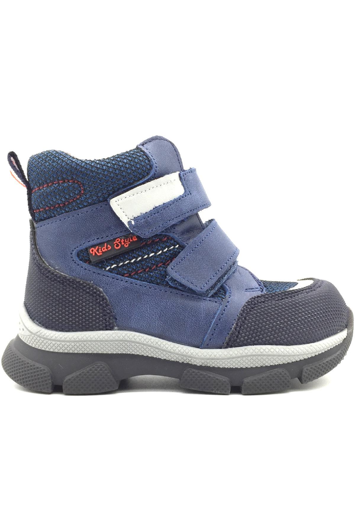 Cırtlı Bot Saks Mavi