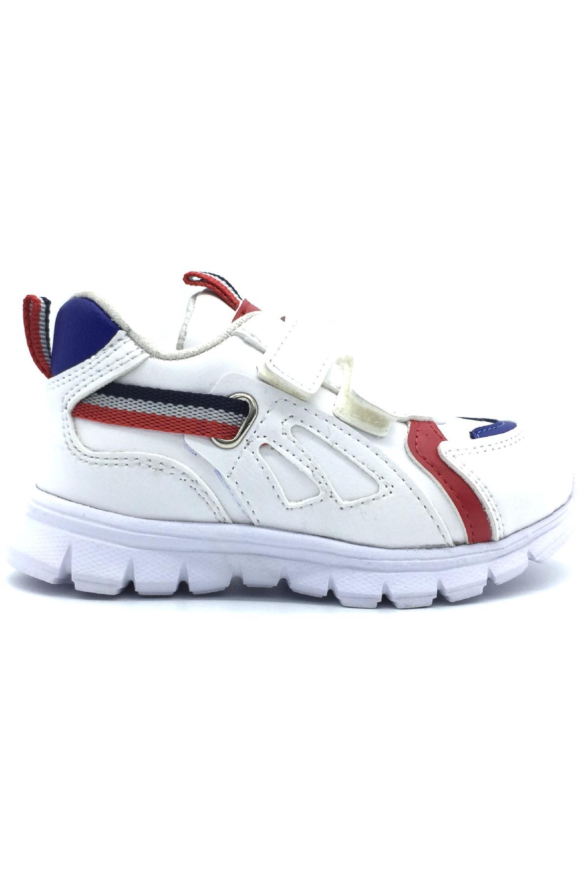 Emitasyon Erkek Çocuk Retro Spor Ayakkabı Beyaz