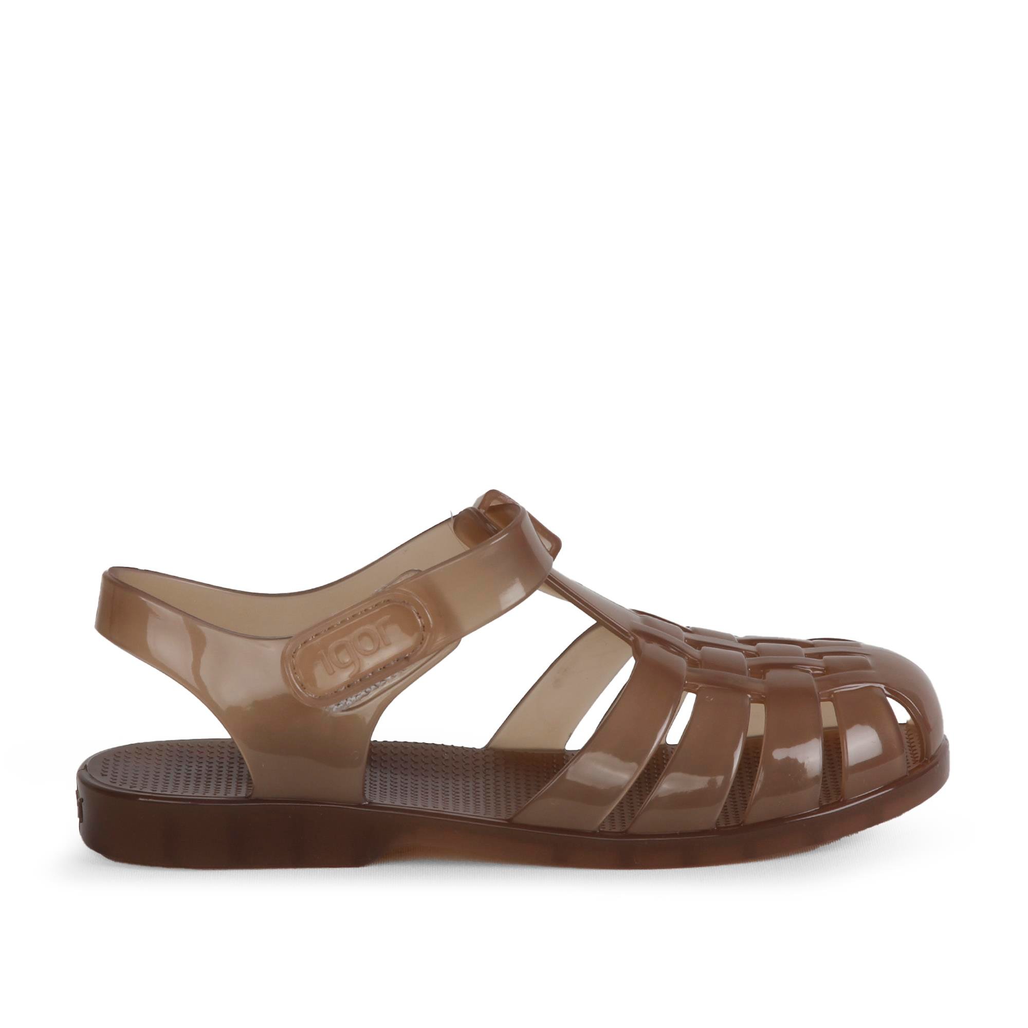 Igor Clasica V. Cristal Çocuk Deniz Ayakkabısı Kahverengi