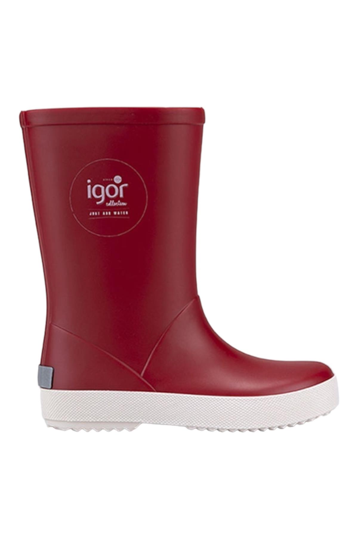 Igor Splash Nautico Genç Yağmur Çizmesi Kırmızı