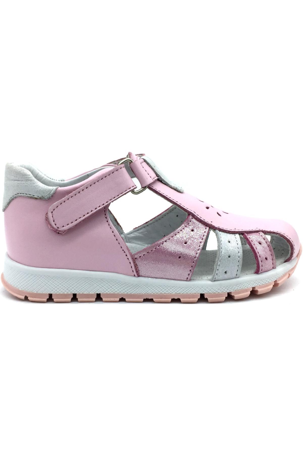Kız Çocuk Delikli Sandalet Pembe