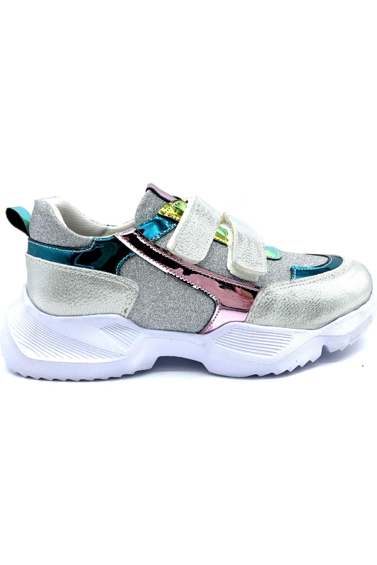 Simli Fashion Spor Ayakkabı Lame