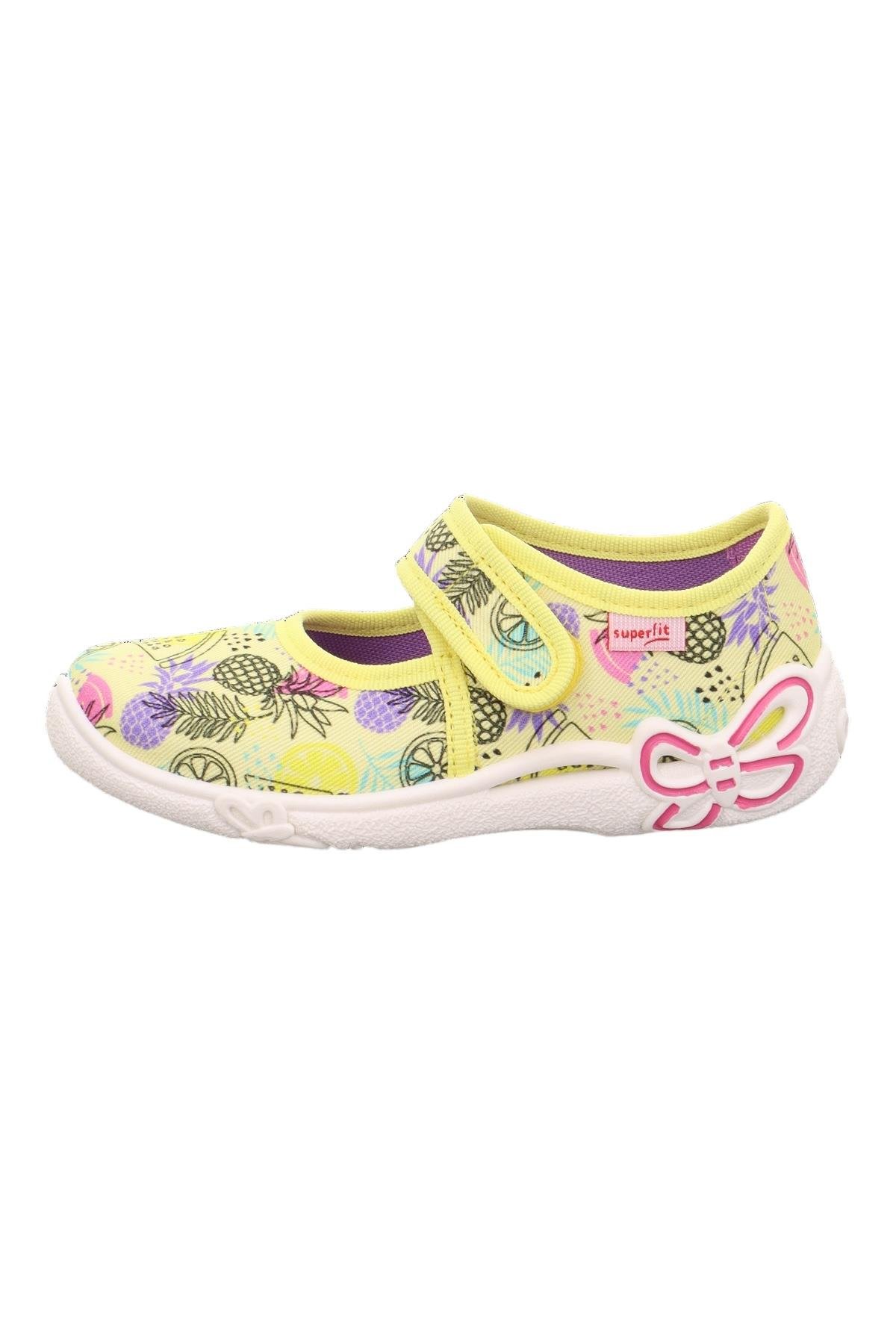 Superfit Çocuk Chery Ev Ayakkabısı Limon