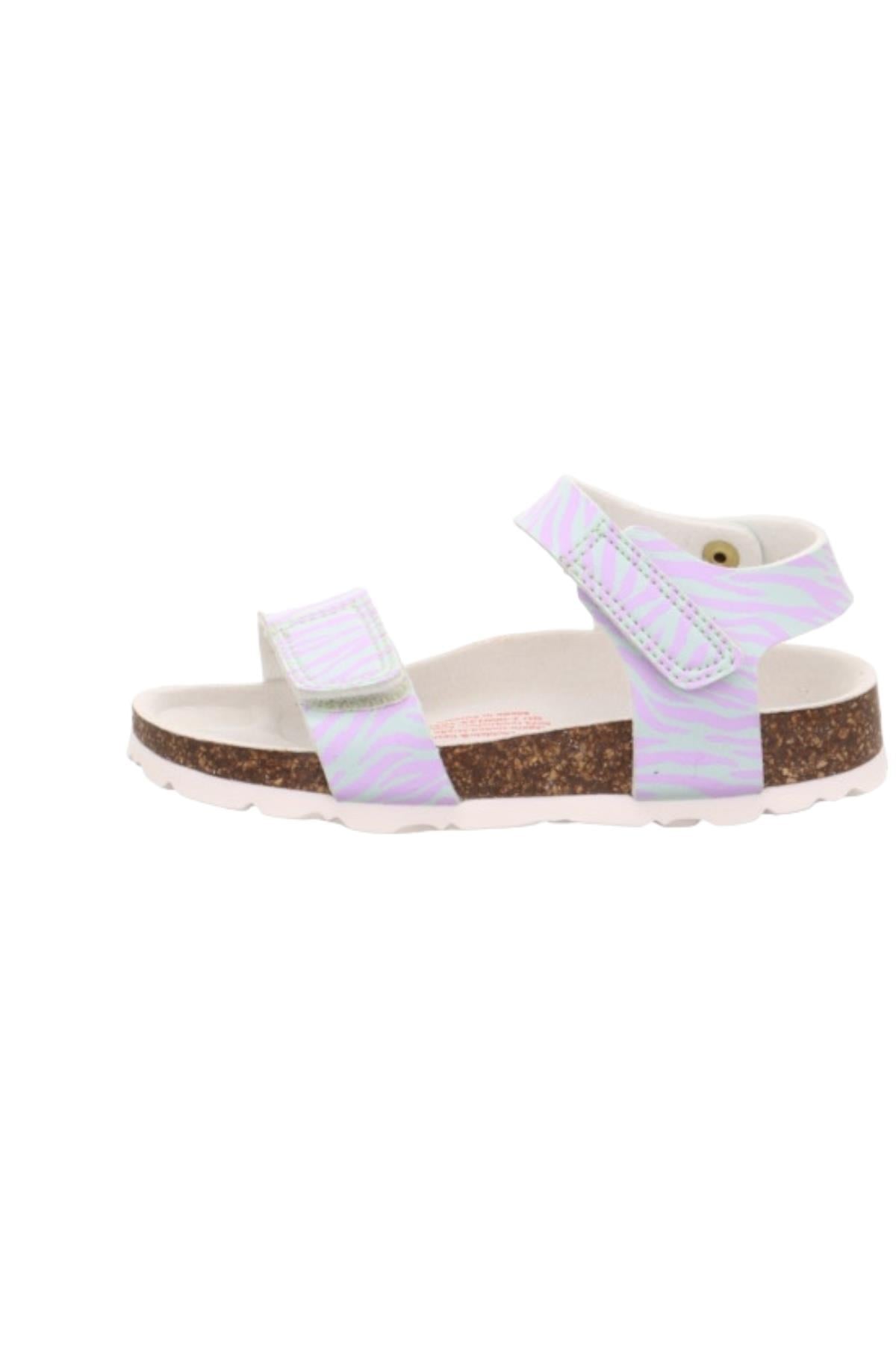 Superfit Çocuk Mantar Taban Sandalet Lila