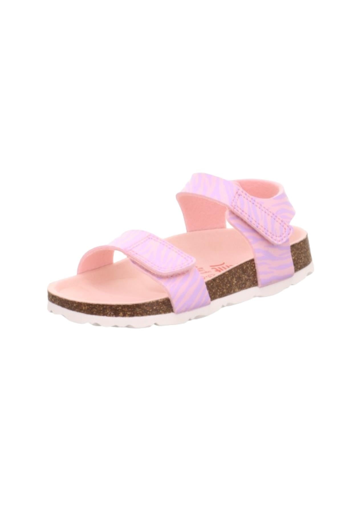 Superfit Çocuk Mantar Taban Sandalet Pembe