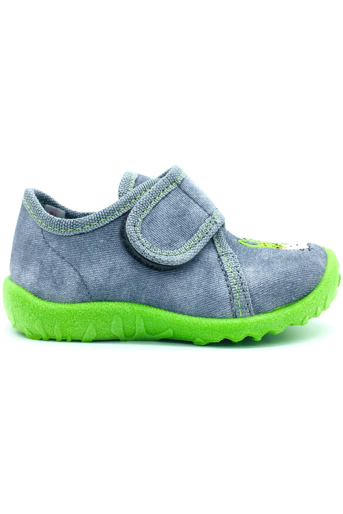 Superfit Erkek Çocuk Ev Ayakkabısı Çocuk Boy Gri