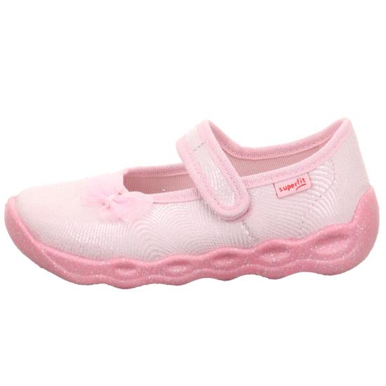 Superfit Minik Fiyonklu Ev Ayakkabısı Pudra