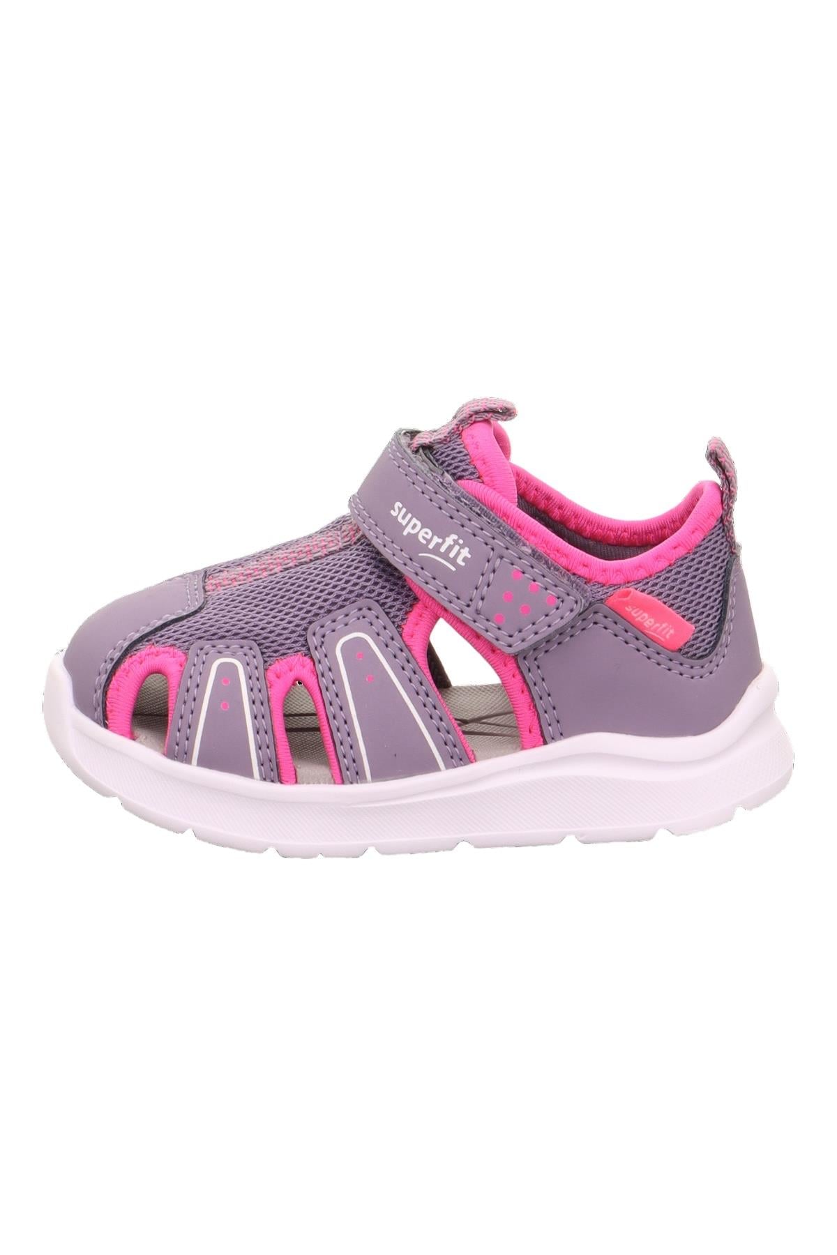 Superfit Su Grubu Kaydırmaz Çocuk Sandalet Lila