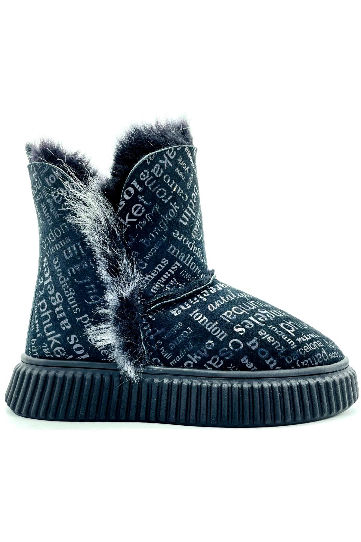 Ugg Modeli Bot Siyah