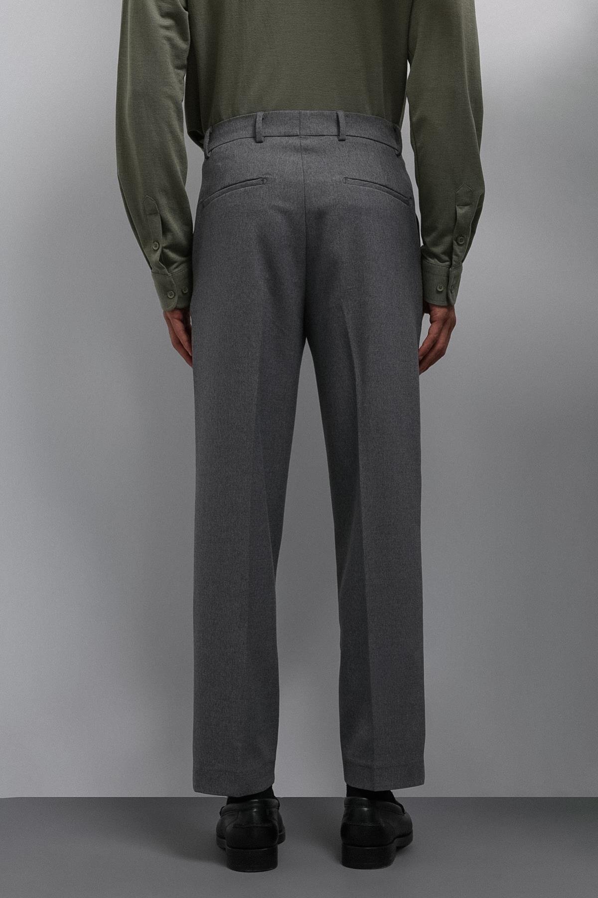 Antioch Gri Tapered Fit Erkek Pantolon