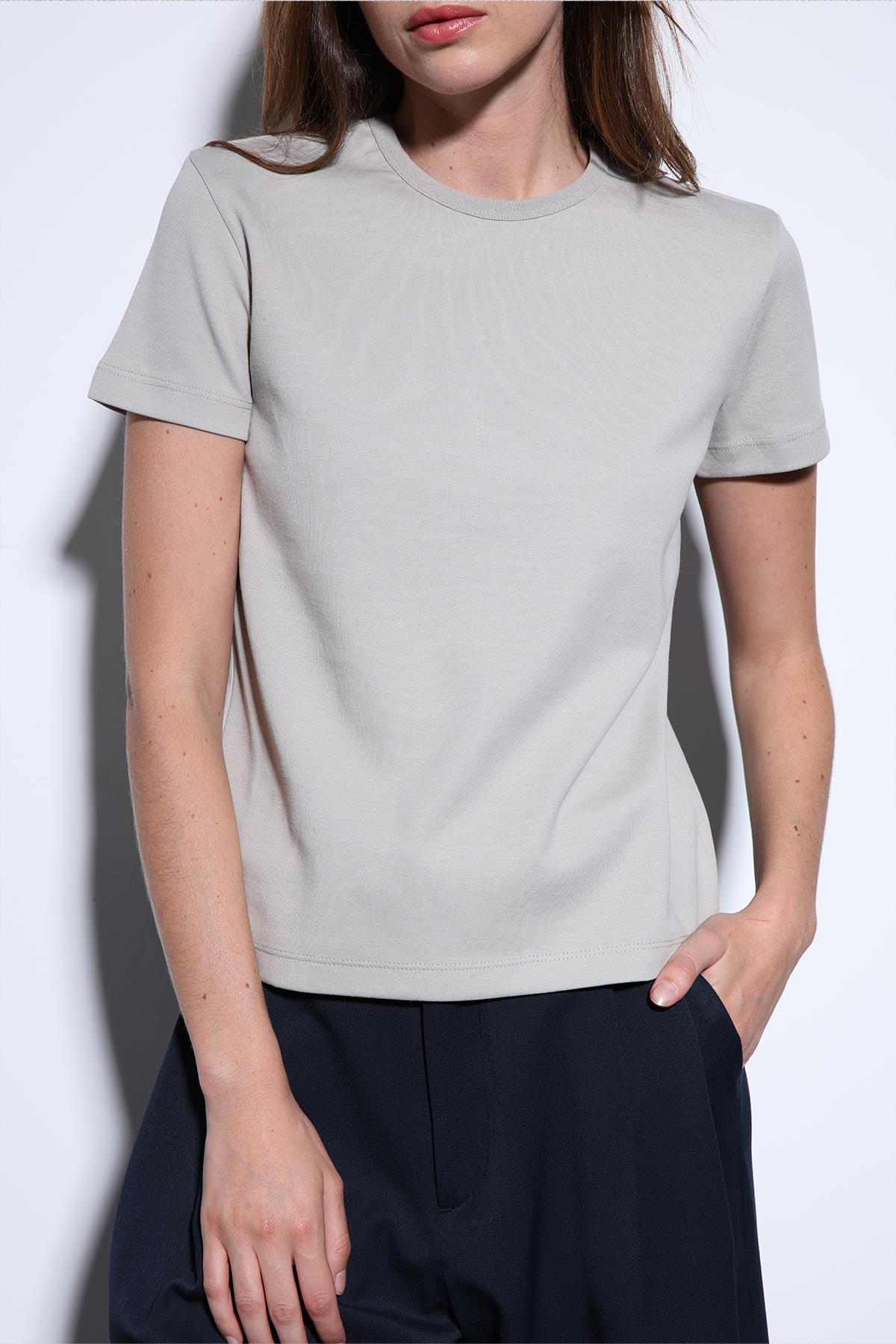 Antioch Taş Basic Kadın T-Shirt