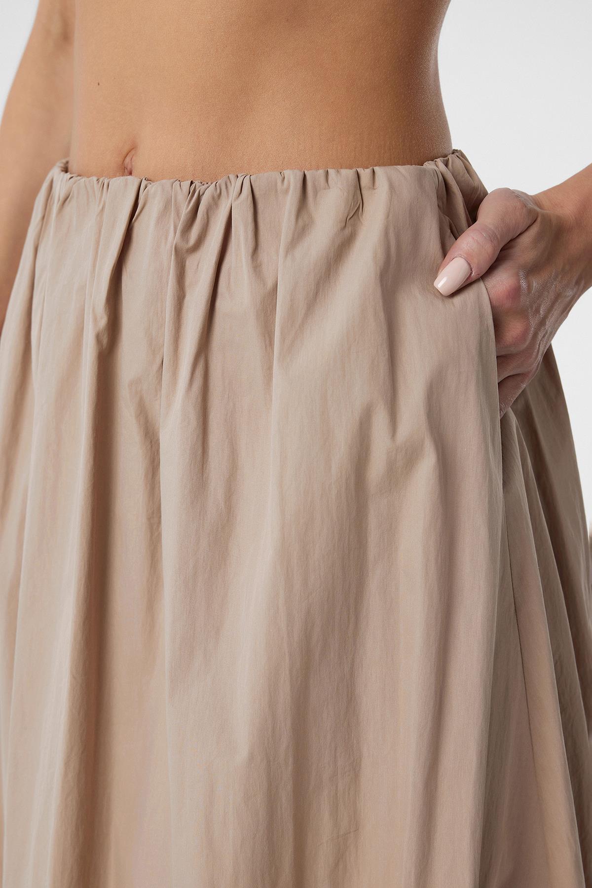 Antioch Vizon Kadın Balon Midi Etek