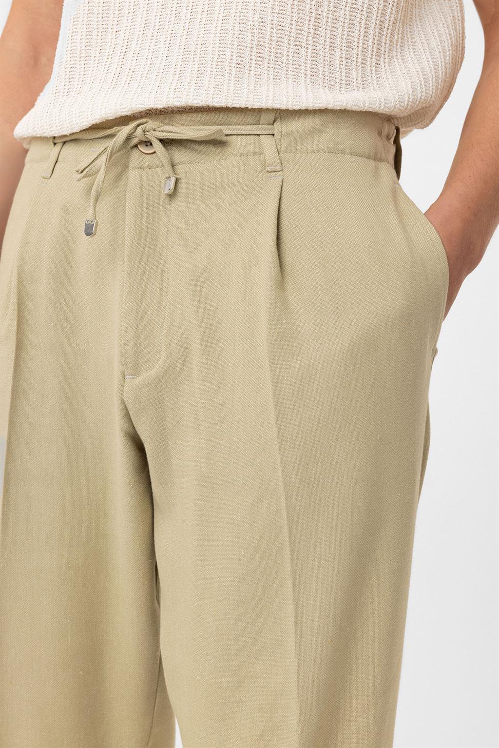 Antioch Açık Haki Jogger Relaxed Fit  Erkek Pantolon