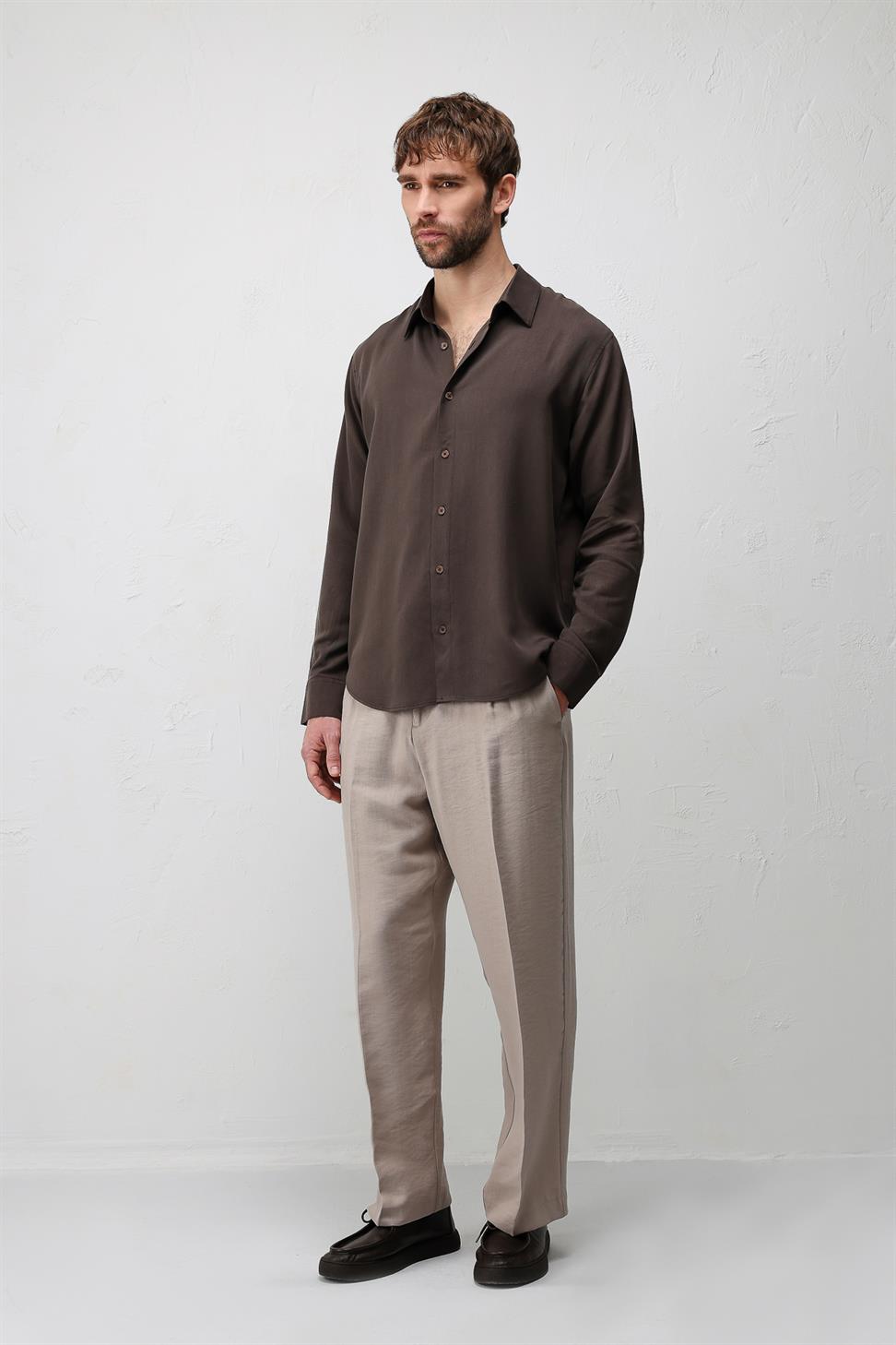 Technical Regular Fit Mens Shirt