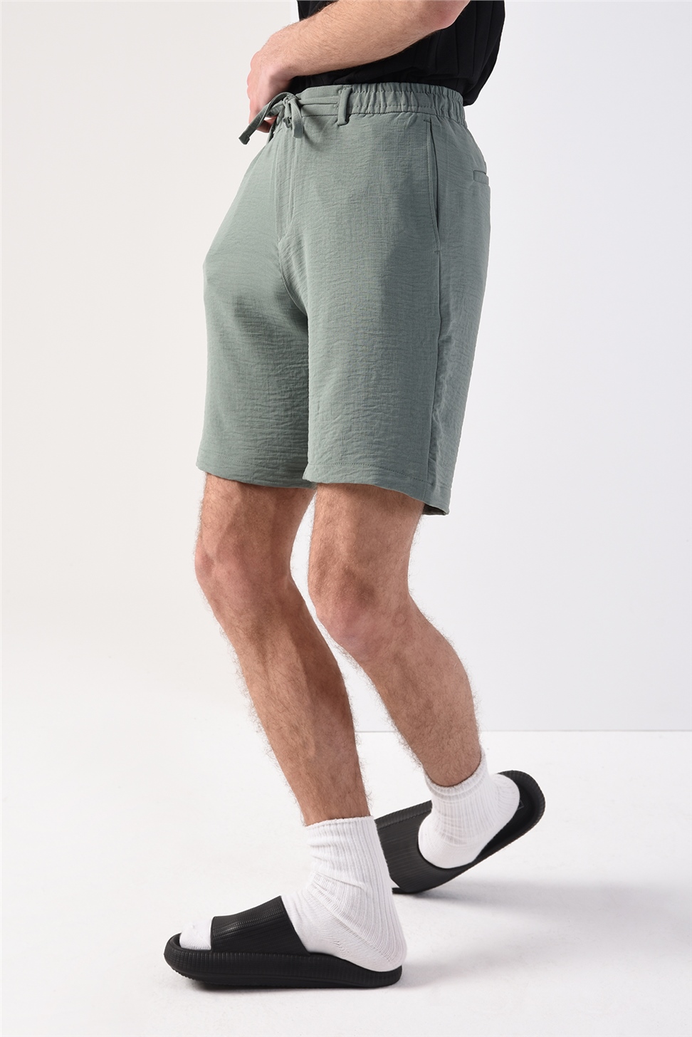 شورت خصر مطاطي